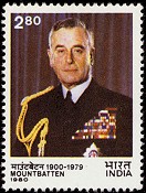 Mountbatten postage stamp