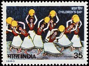 Children's Day postage stamp